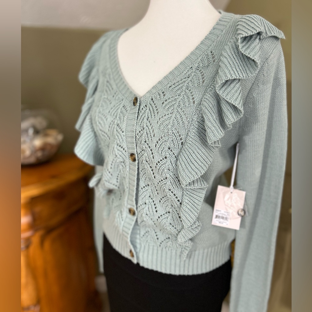 Button-Down Sweater